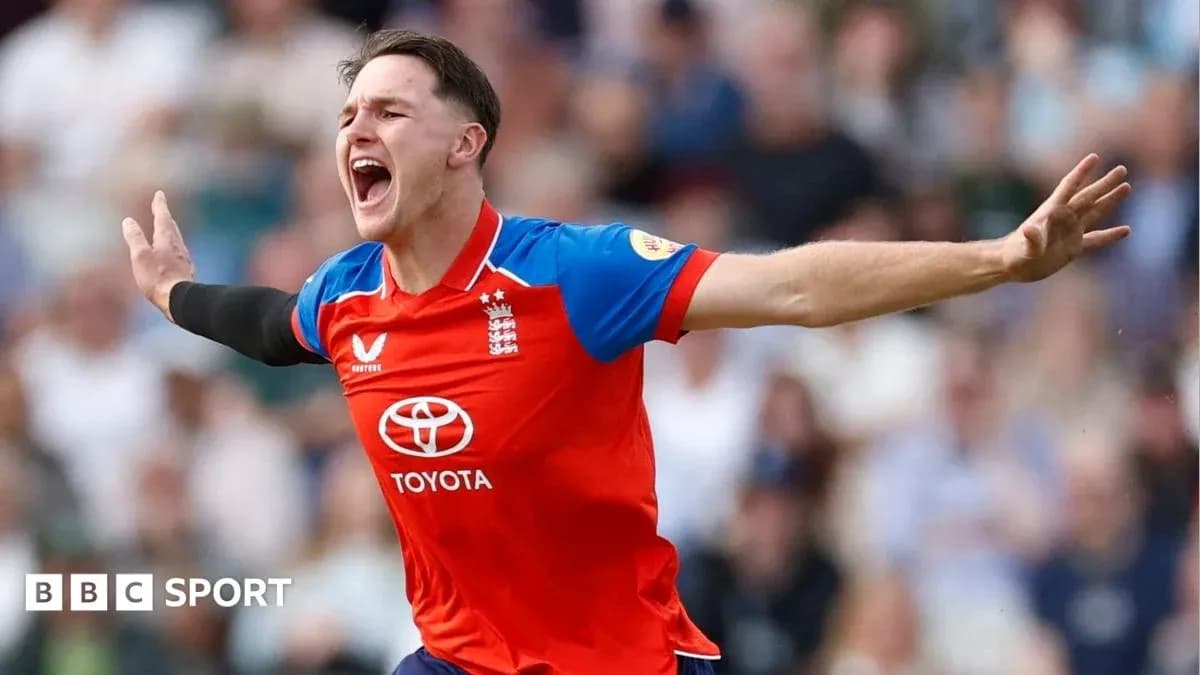 Cricketer celebrating after taking a wicket