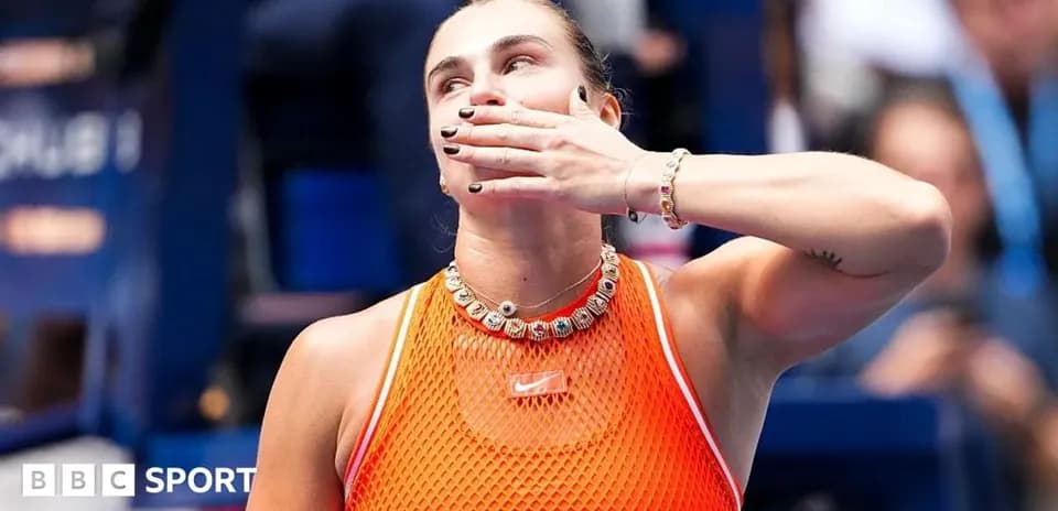 Player celebrating after winning a tennis match
