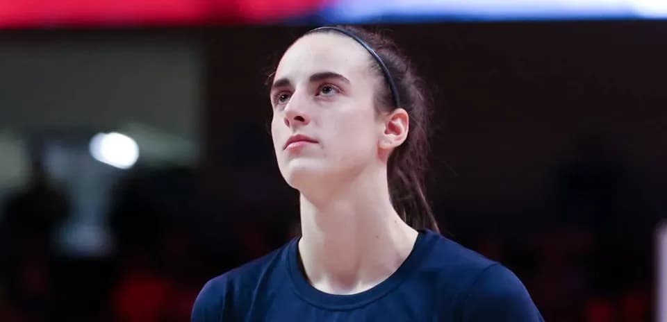 Player looking up during warm-up session