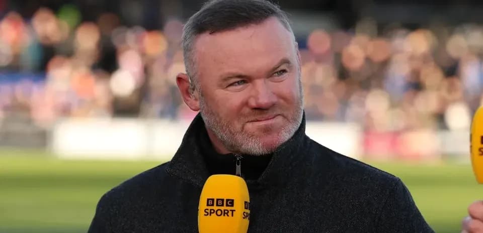 Presenter speaking with microphone during broadcast