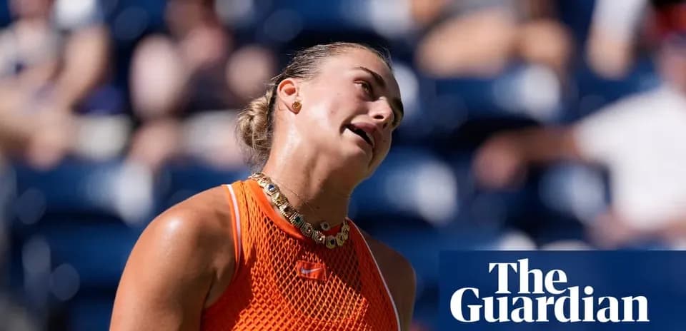 Tennis player reacting during match at stadium