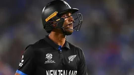 New Zealand player walking off after getting out