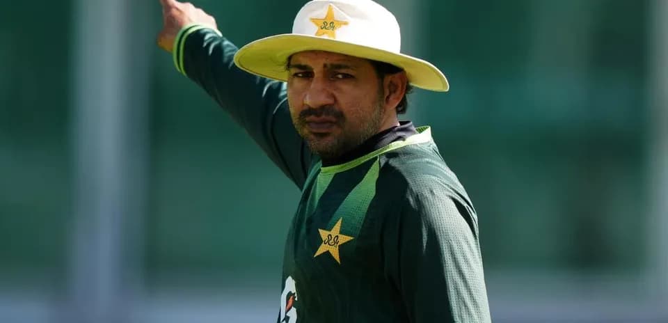 Cricketer gesturing during training session