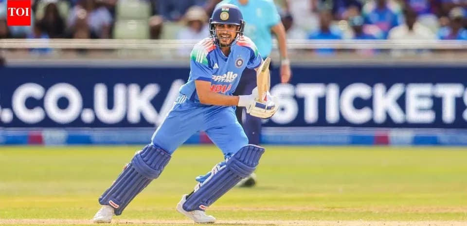 Batsman preparing to hit ball during cricket match