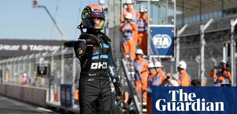 Driver celebrating on the pit lane after race