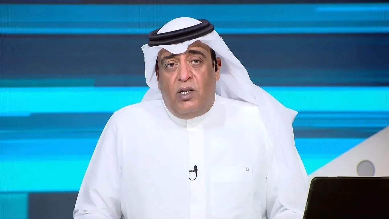 Presenter speaking in a broadcast studio setting