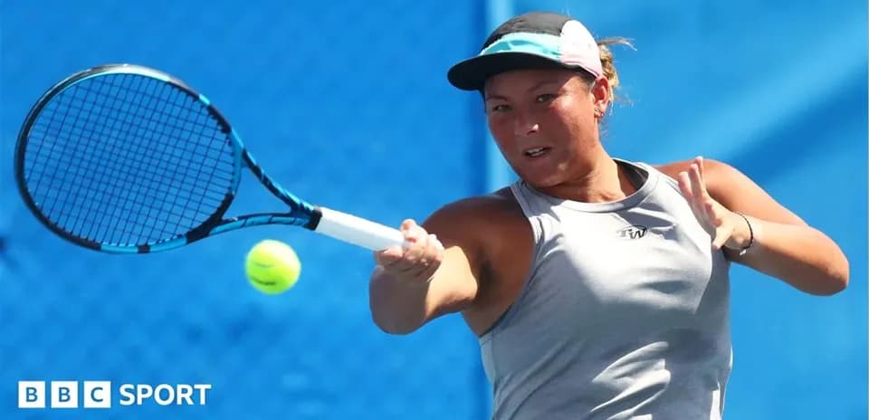 Player hitting a tennis ball during practice session