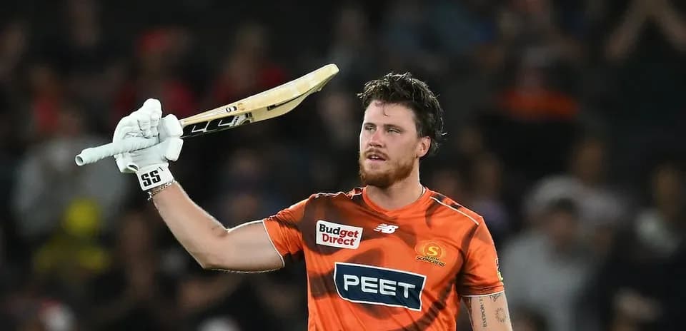 Batsman celebrating after scoring runs in match