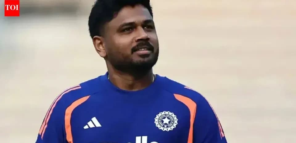 Cricketer in blue jersey during practice session