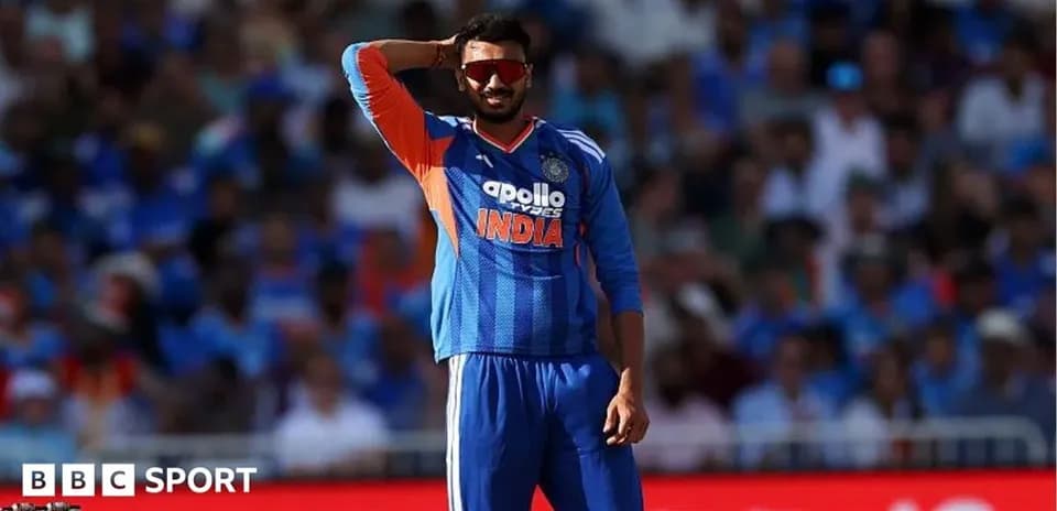 Cricketer gesturing during a match in stadium