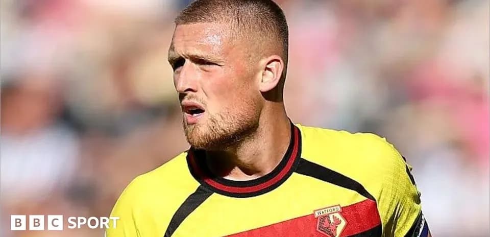 Watford player on the field during a match