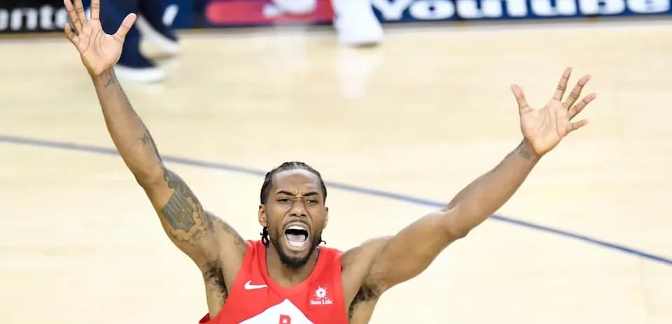 Player celebrating after a successful play on court