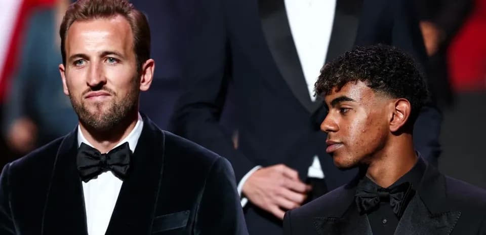 Two men in tuxedos at an event