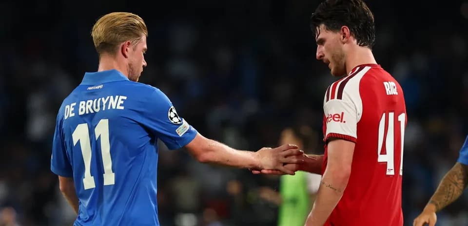 Players shaking hands after a match