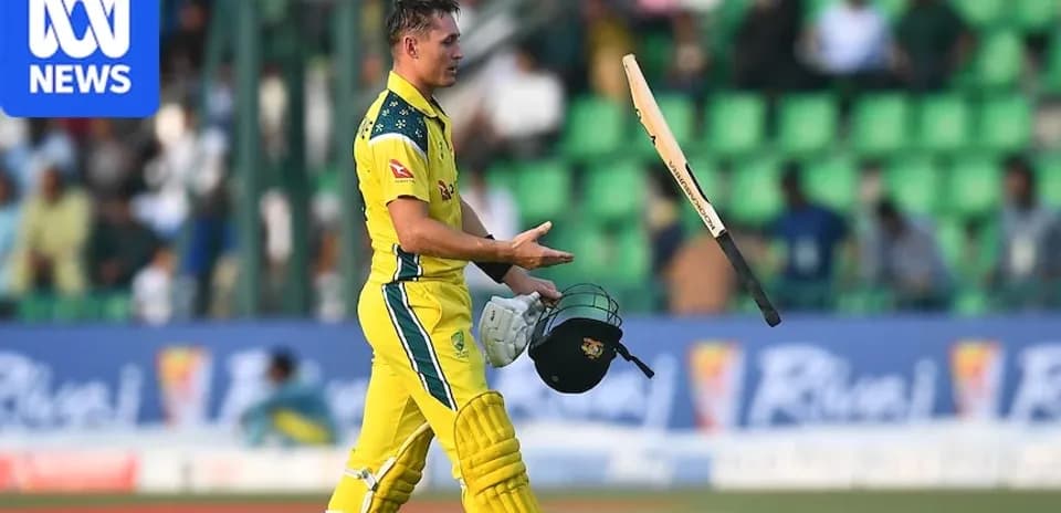 Cricketer walking off field after dismissal