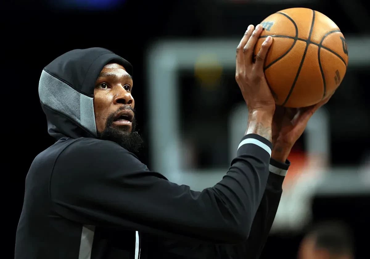 Player preparing to shoot basketball during practice