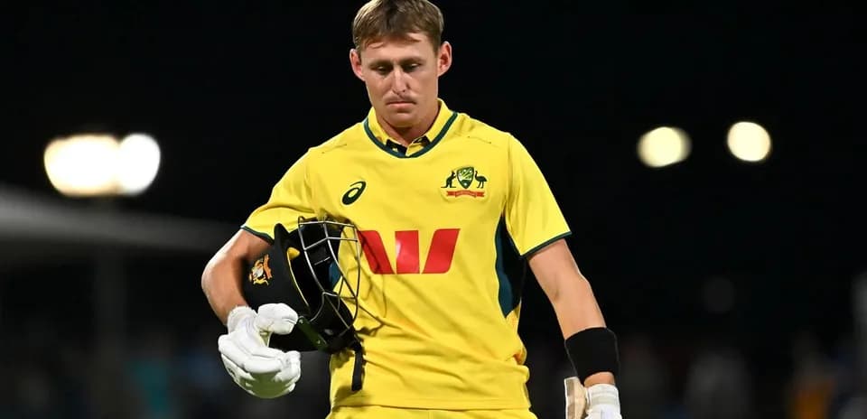 Australian cricketer leaving the field after dismissal