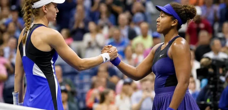 Players shaking hands at the end of match