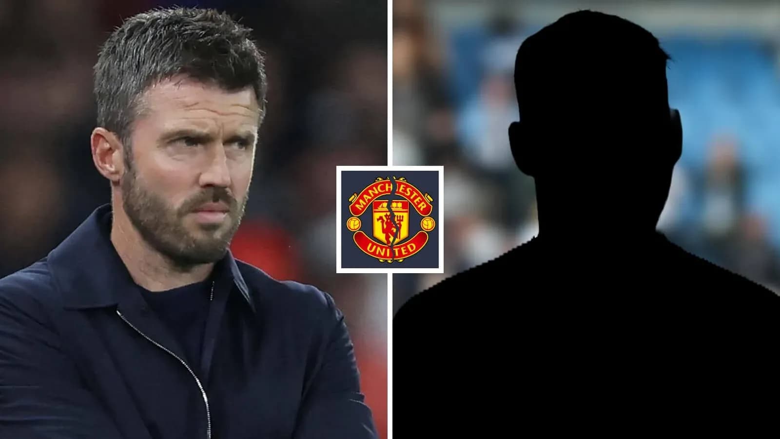 Manchester United coach with silhouette of player Manchester United coach with silhouette of player