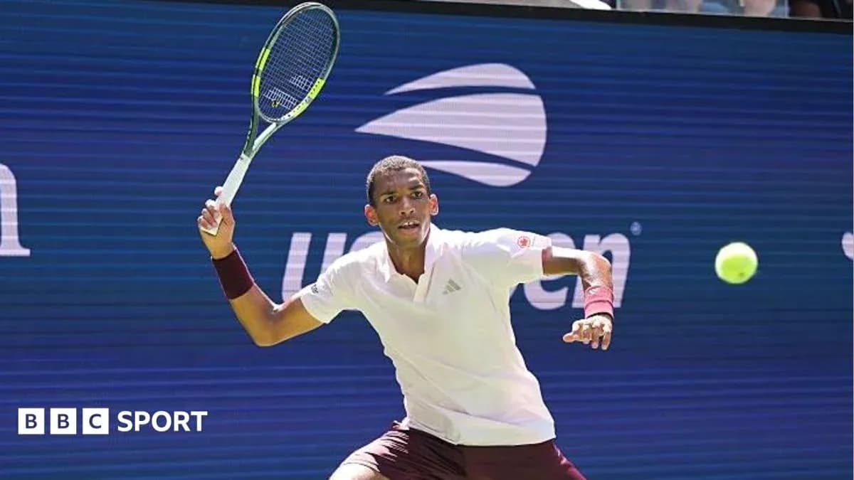 Player hitting a tennis ball during a match Player hitting a tennis ball during a match