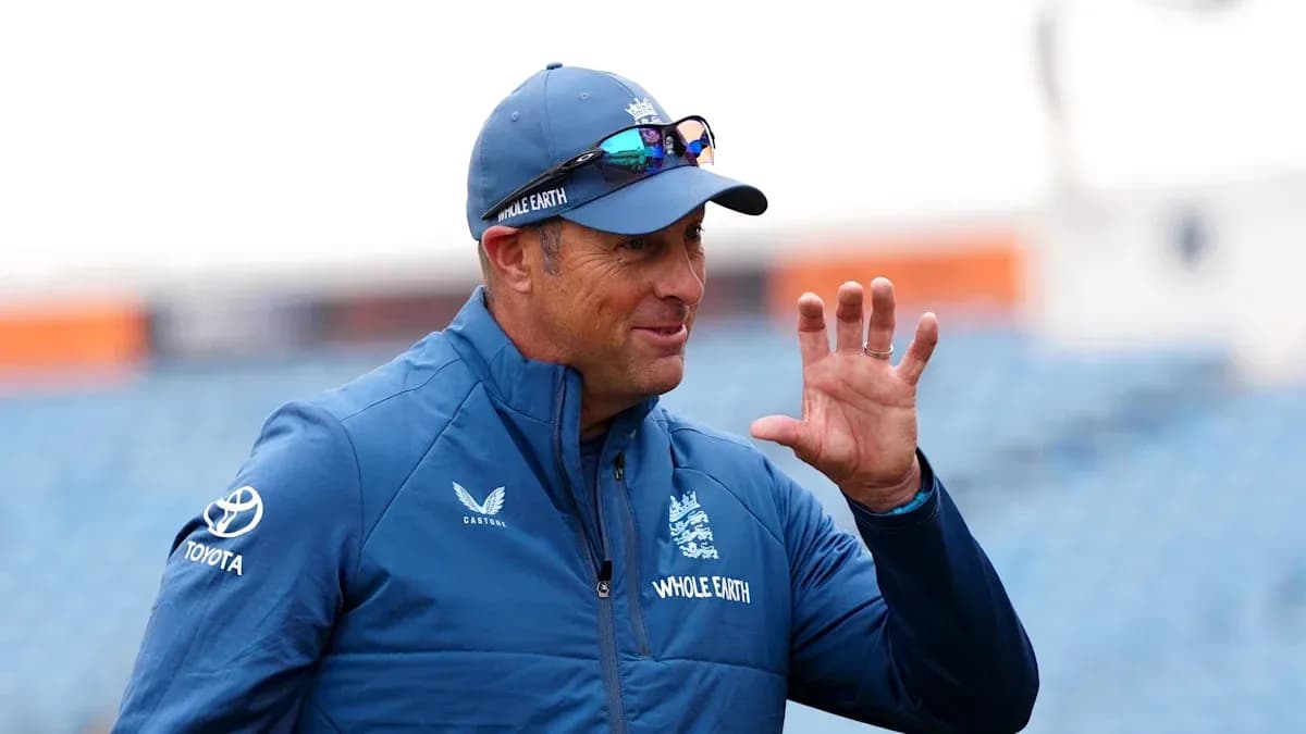 Cricket coach gesturing during training session Cricket coach gesturing during training session