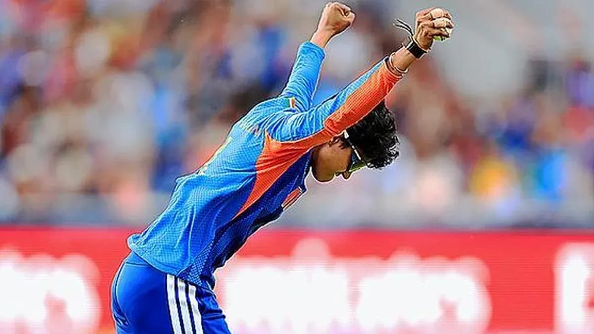 Player celebrating a wicket during cricket match Player celebrating a wicket during cricket match