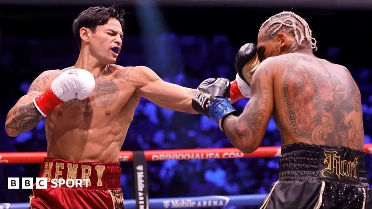 Boxer throwing a punch during match action Boxer throwing a punch during match action