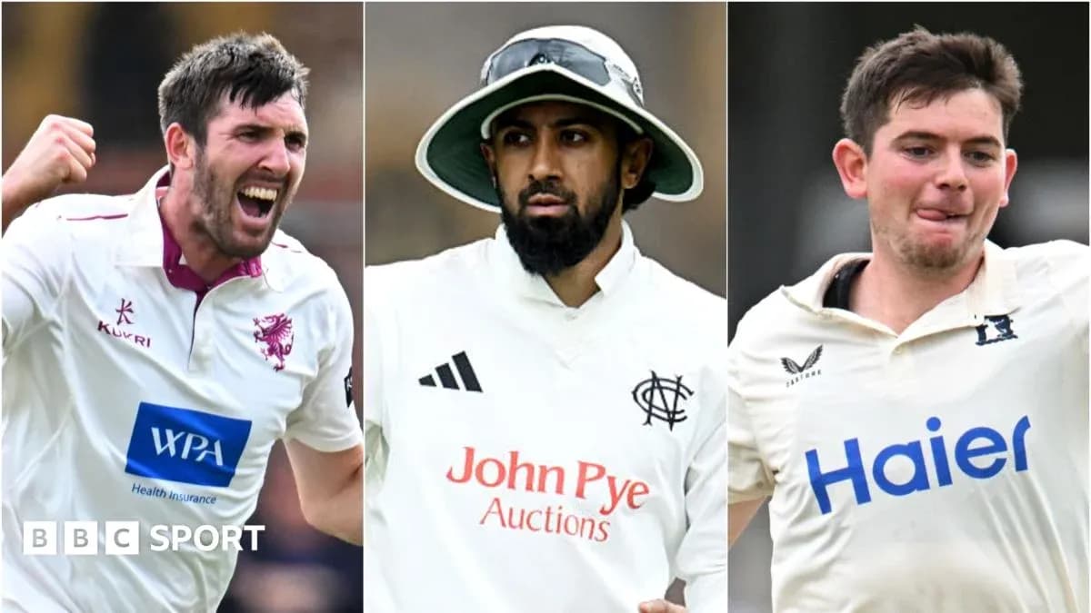 Three cricketers celebrating during a match Three cricketers celebrating during a match