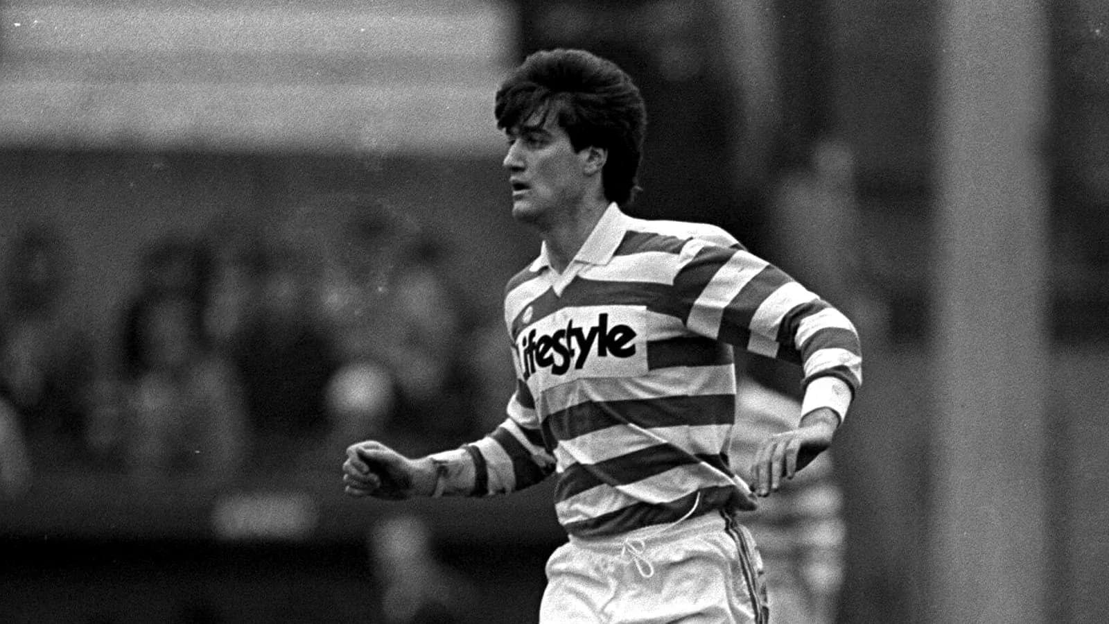 Player running in striped jersey during match Player running in striped jersey during match