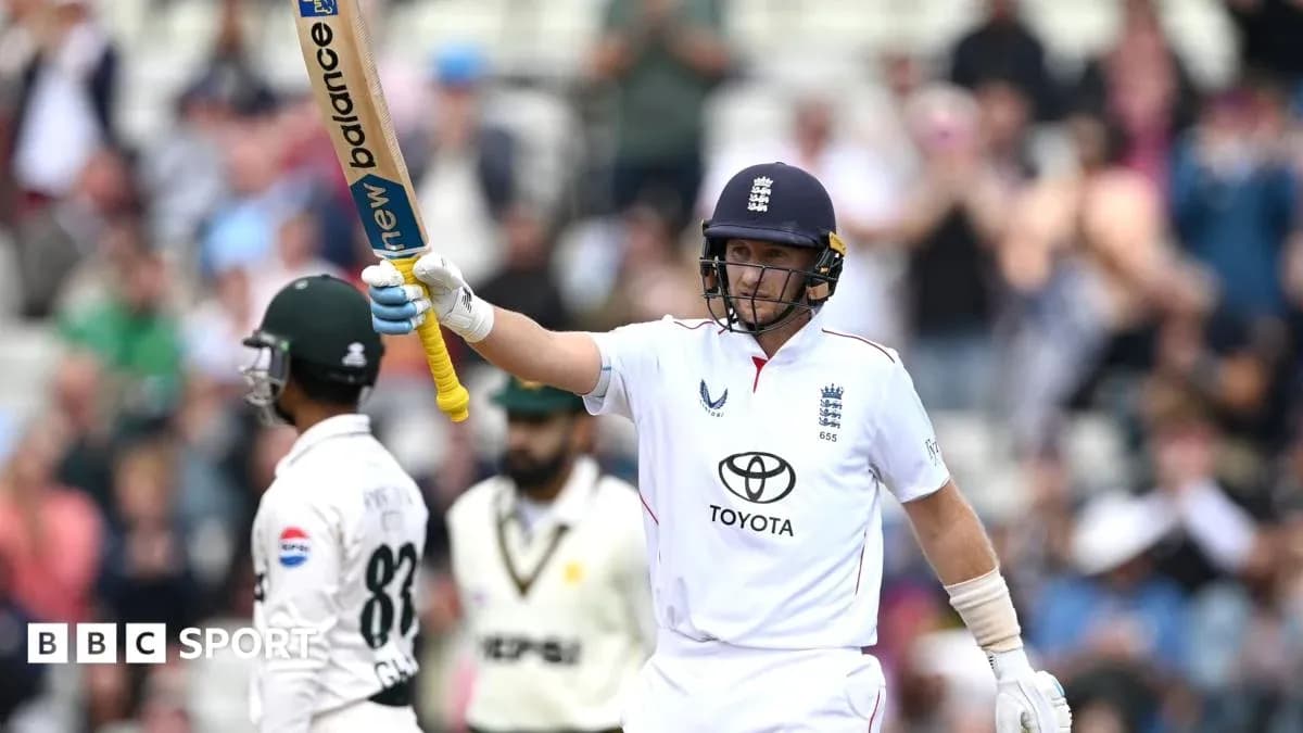 Batsman celebrating a score during cricket match Batsman celebrating a score during cricket match