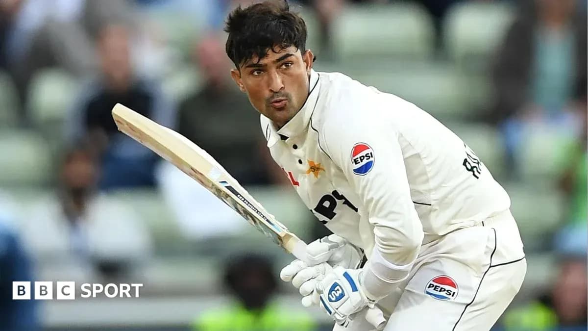 Batsman preparing to hit ball during cricket match Batsman preparing to hit ball during cricket match