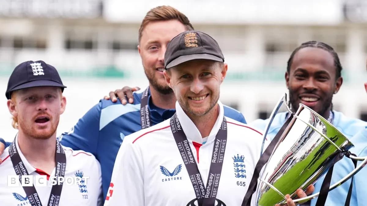 England cricket team celebrating with trophy after victory England cricket team celebrating with trophy after victory