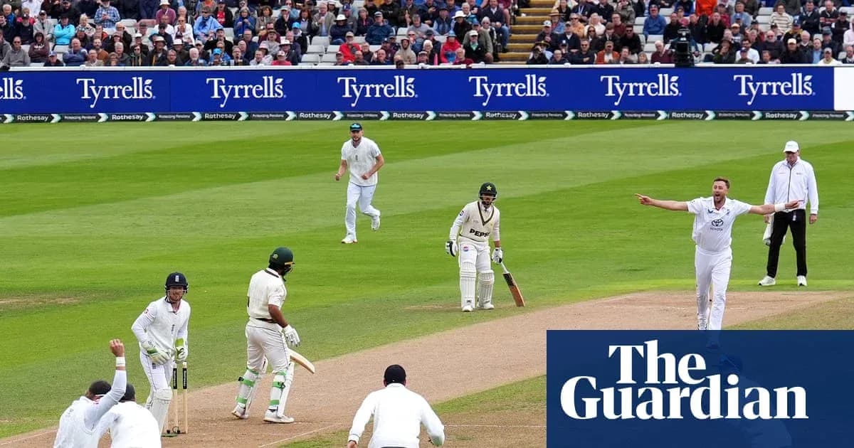 Bowler appealing for a wicket during cricket match Bowler appealing for a wicket during cricket match