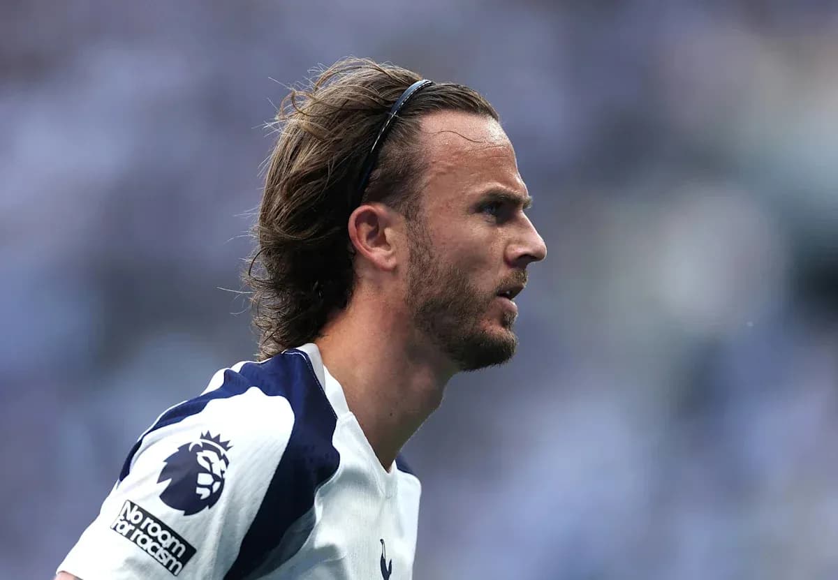Player in Tottenham kit during a match Player in Tottenham kit during a match