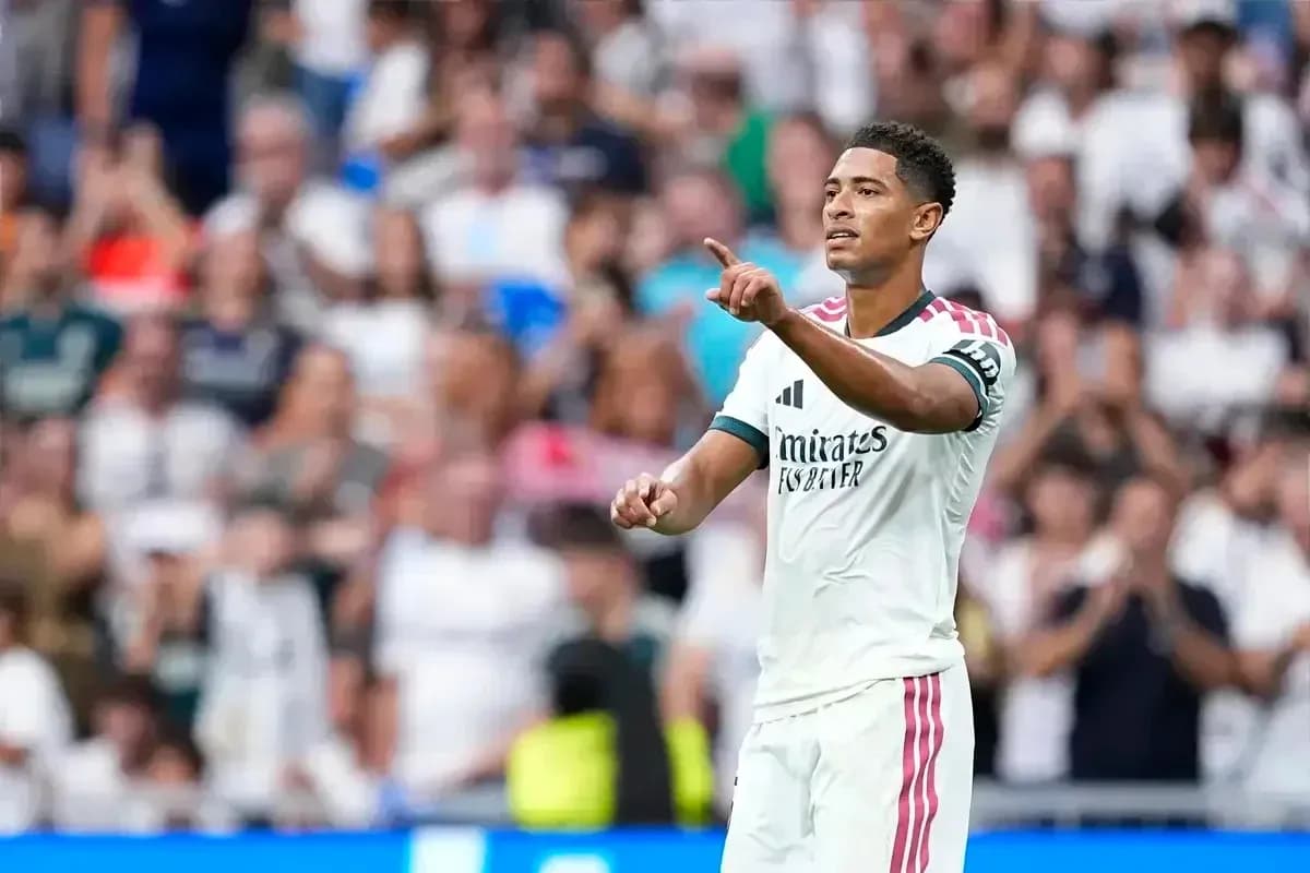 Player gesturing to fans during a match Player gesturing to fans during a match
