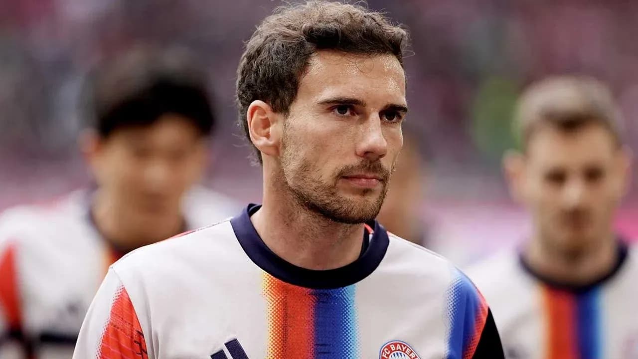 Player in Bayern Munich jersey during match preparation Player in Bayern Munich jersey during match preparation