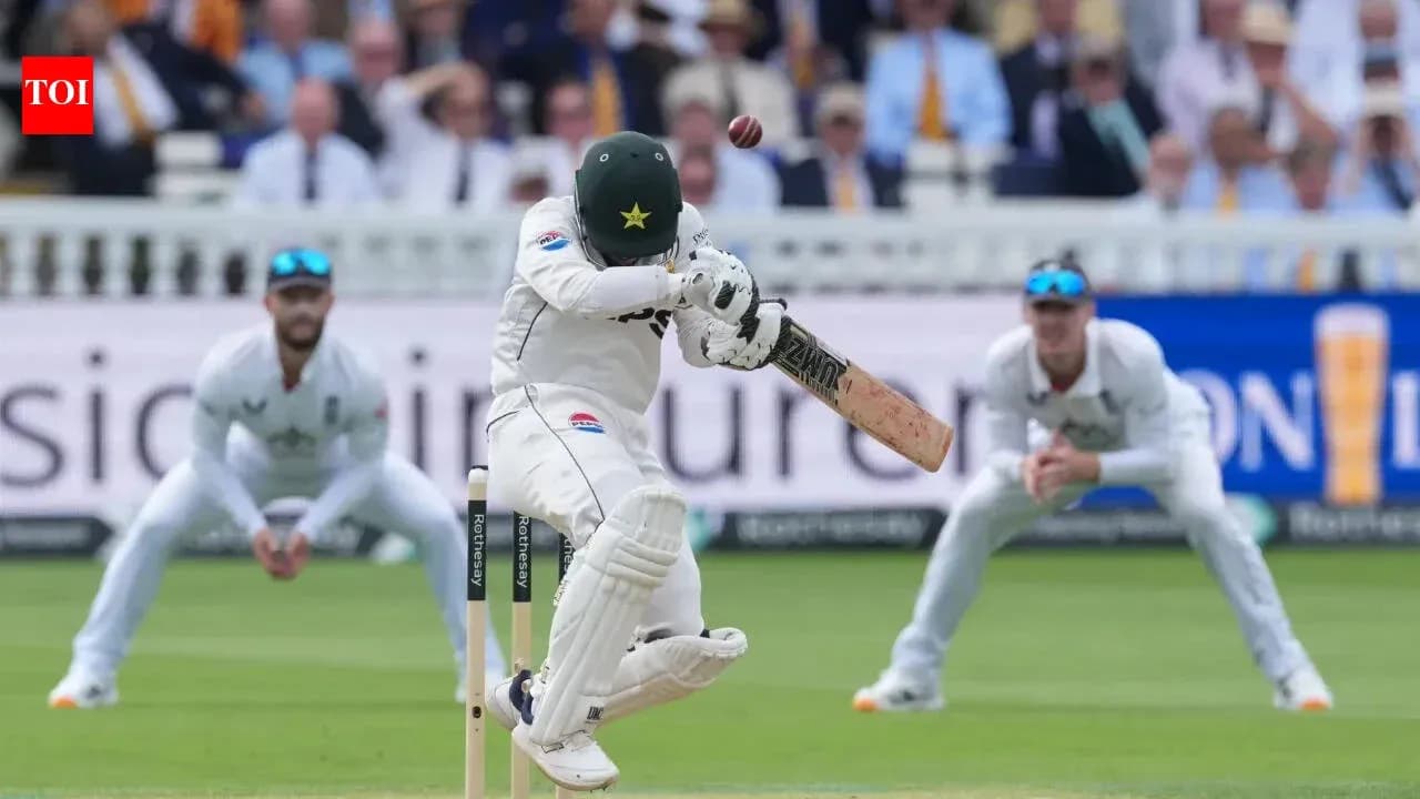 Batsman dodging a bouncer during cricket match Batsman dodging a bouncer during cricket match