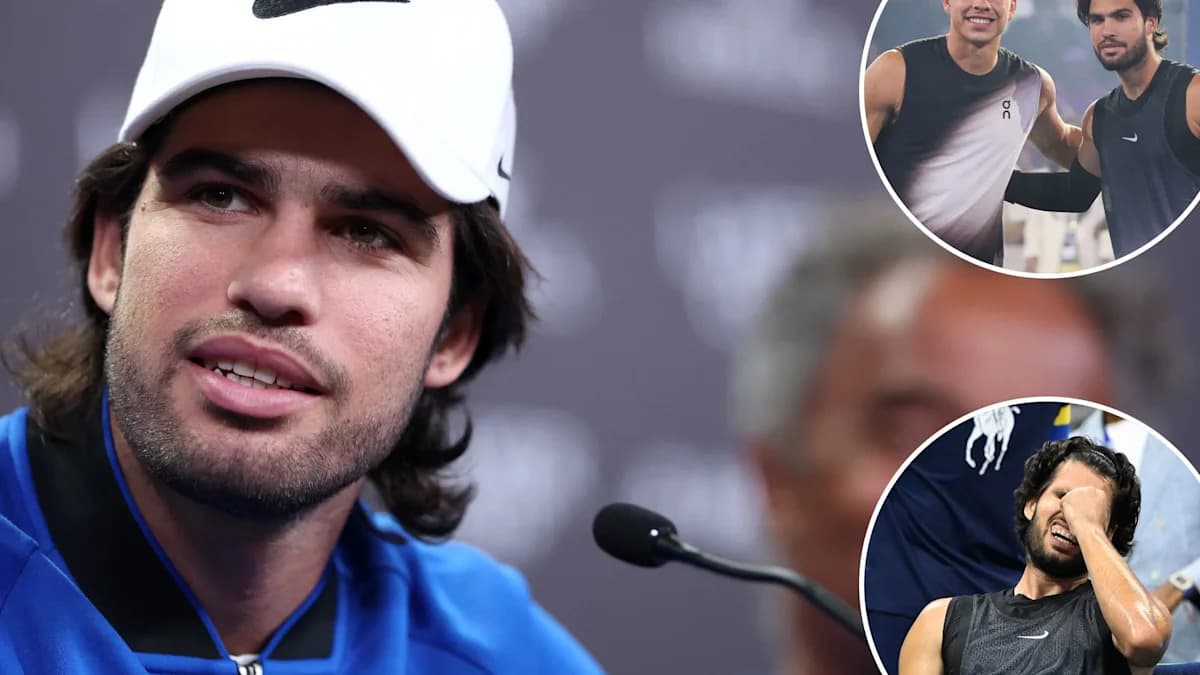 Carlos Alcaraz Criticizes 3:30 a.m. Finish at US Open Quarterfinal Carlos Alcaraz Criticizes 3:30 a.m. Finish at US Open Quarterfinal